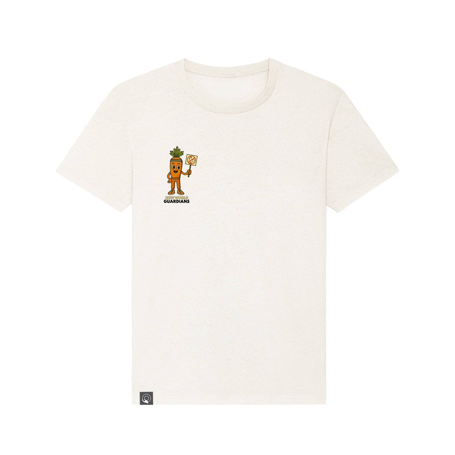 Vegan Rebel T-Shirt – Crunch Front & Squad Back / 3 Farben / Unisex