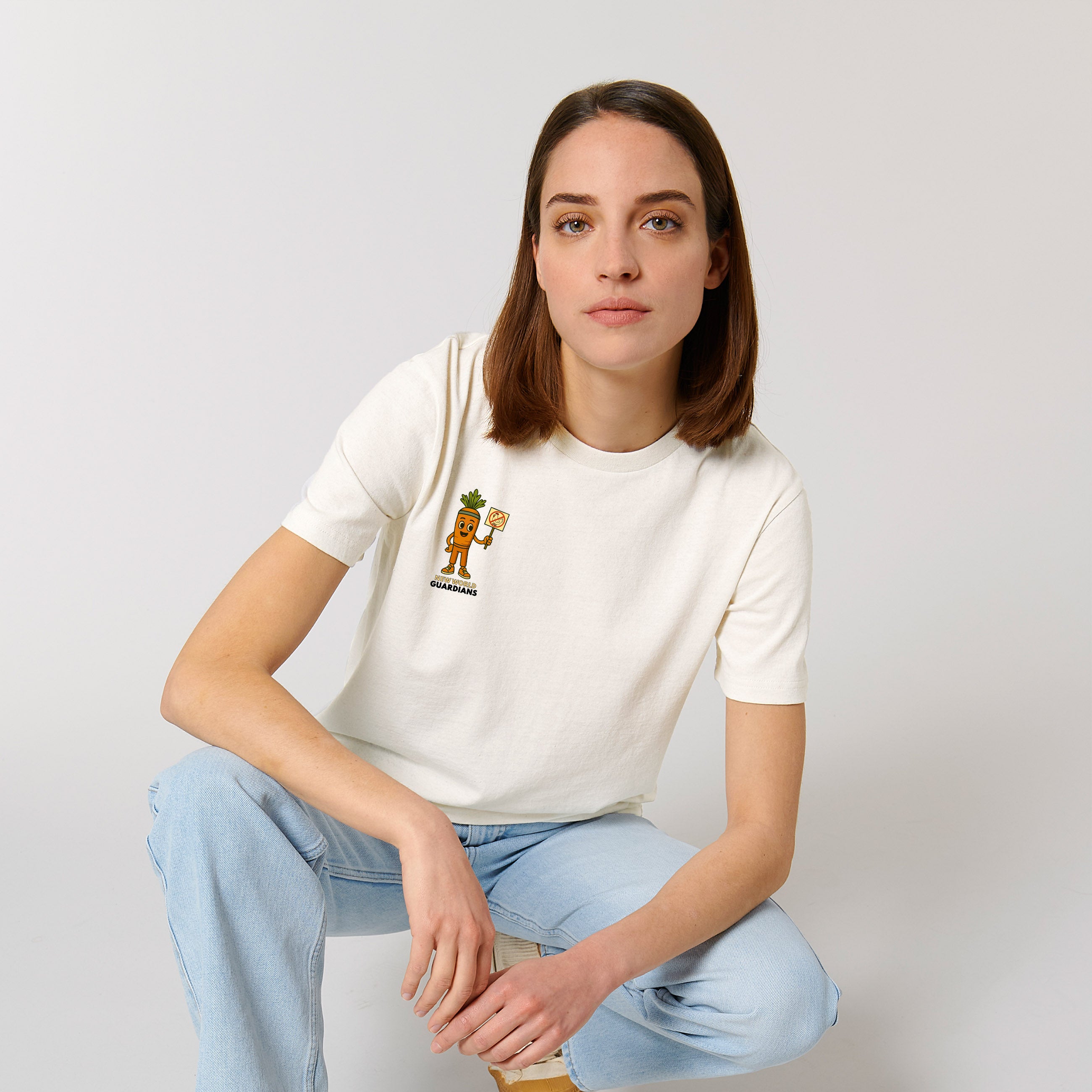 Crunch Vegan Rebel T-Shirt in ♻️ Recycled Organic Cotton