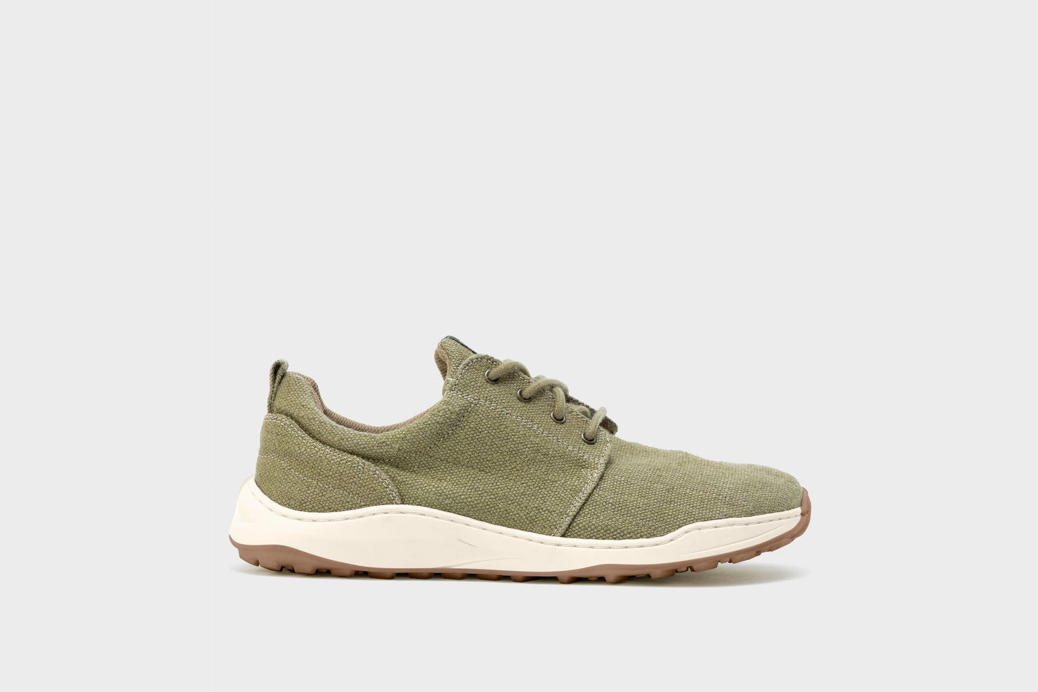 Explorer Wide Toebox Hanf Sneaker für Herren in Hellgrün