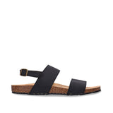 Vegan Unisex Slingback Sandalen Korkfußbett recycelte Sohle Sommer