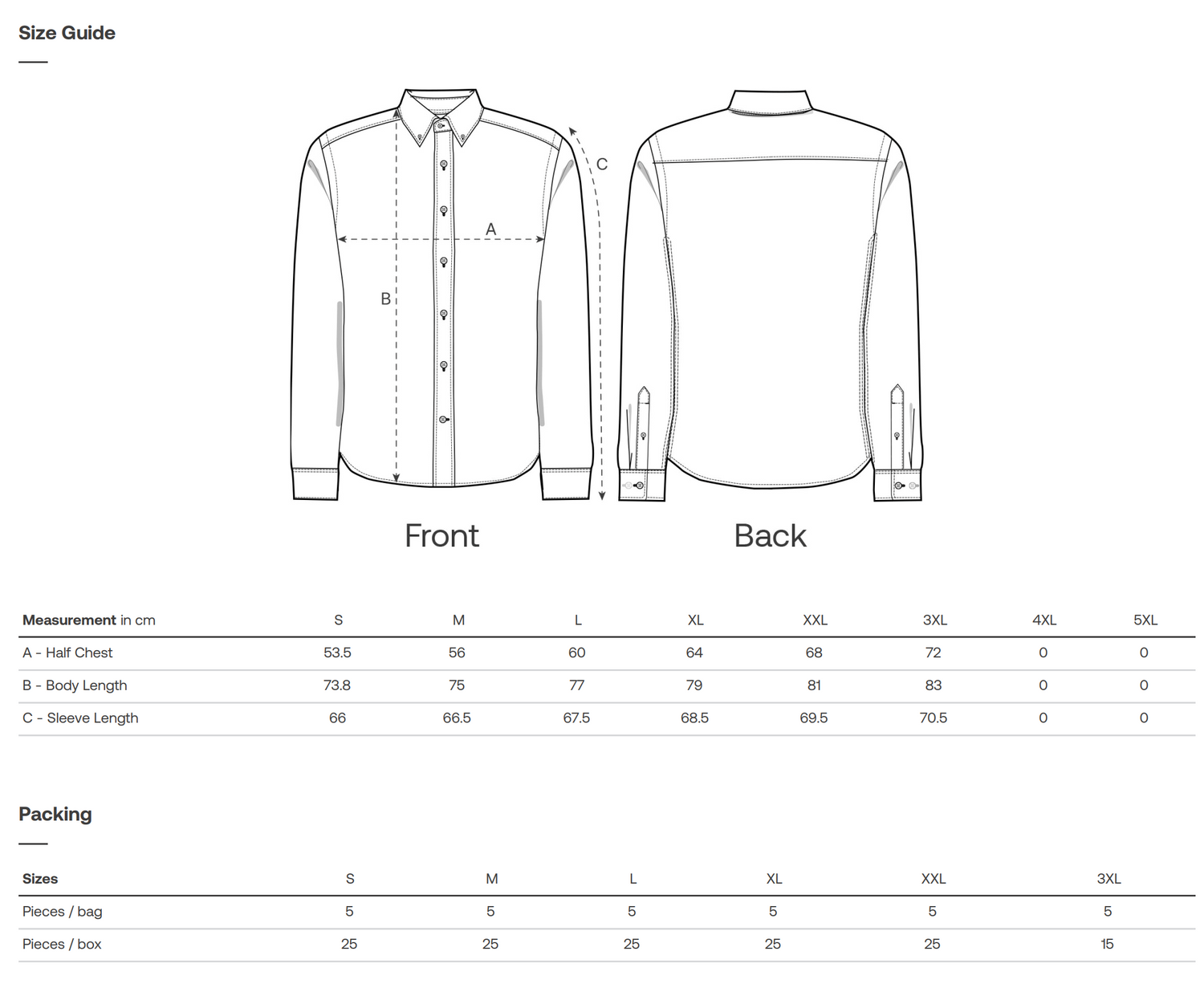 GUARDIAN DENIM SHIRT MASC. / 2 Farben