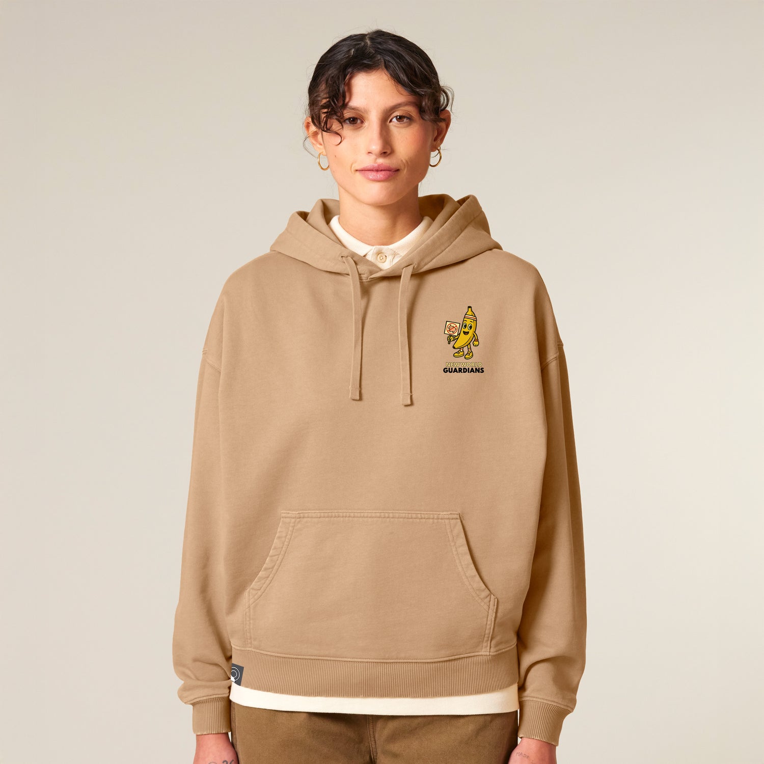 Bany Veganer Hoodie mit Squad Back Print – Organic / Unisex / 3 Farben