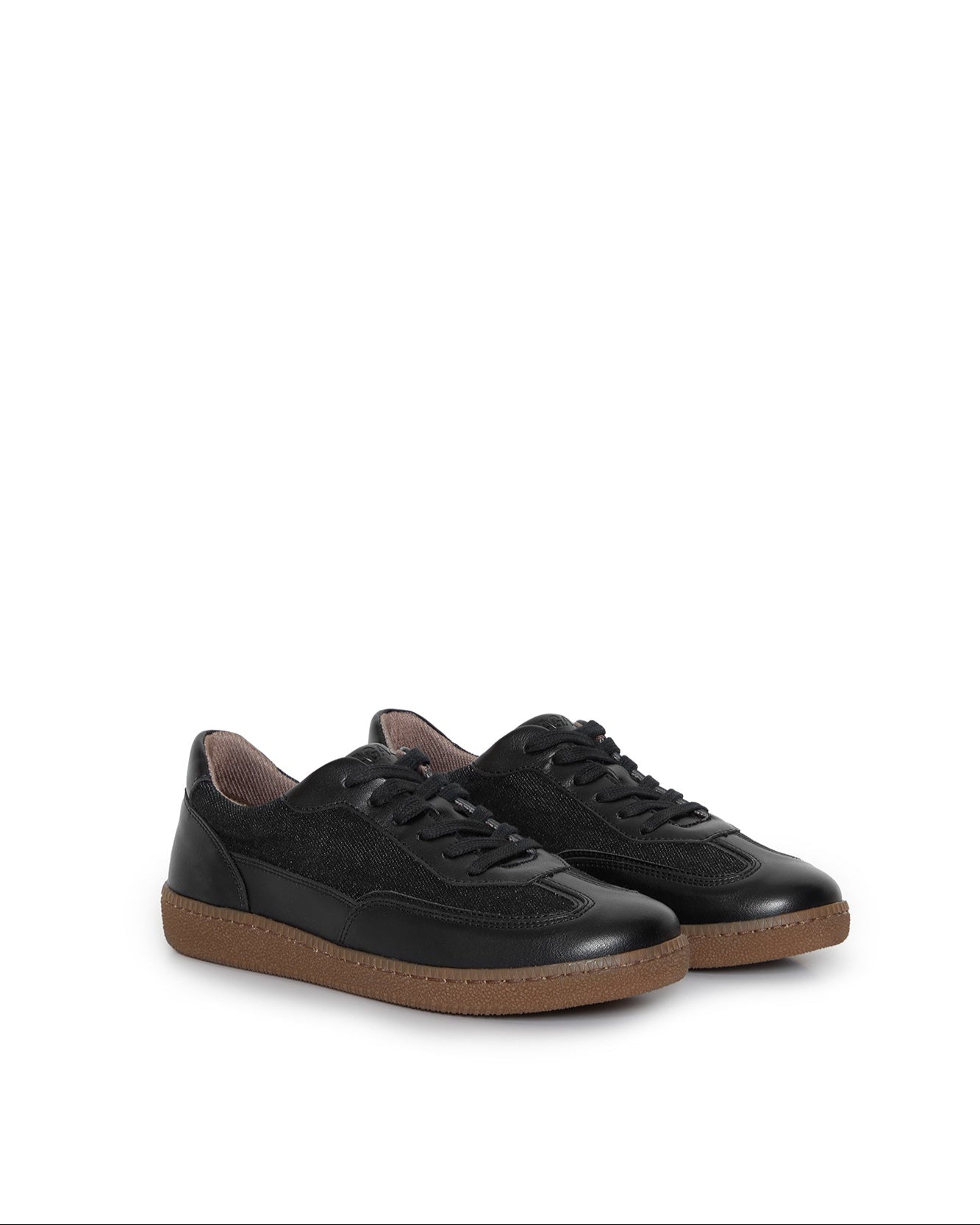 NOMAD MOON | Schwarze Nachhaltige Sneaker aus Veganem Leder & Leinen 