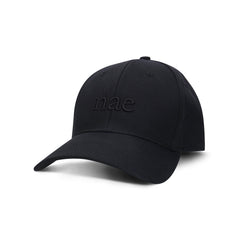 a side view of a black cap of nae vegan shoes made with organic cotton