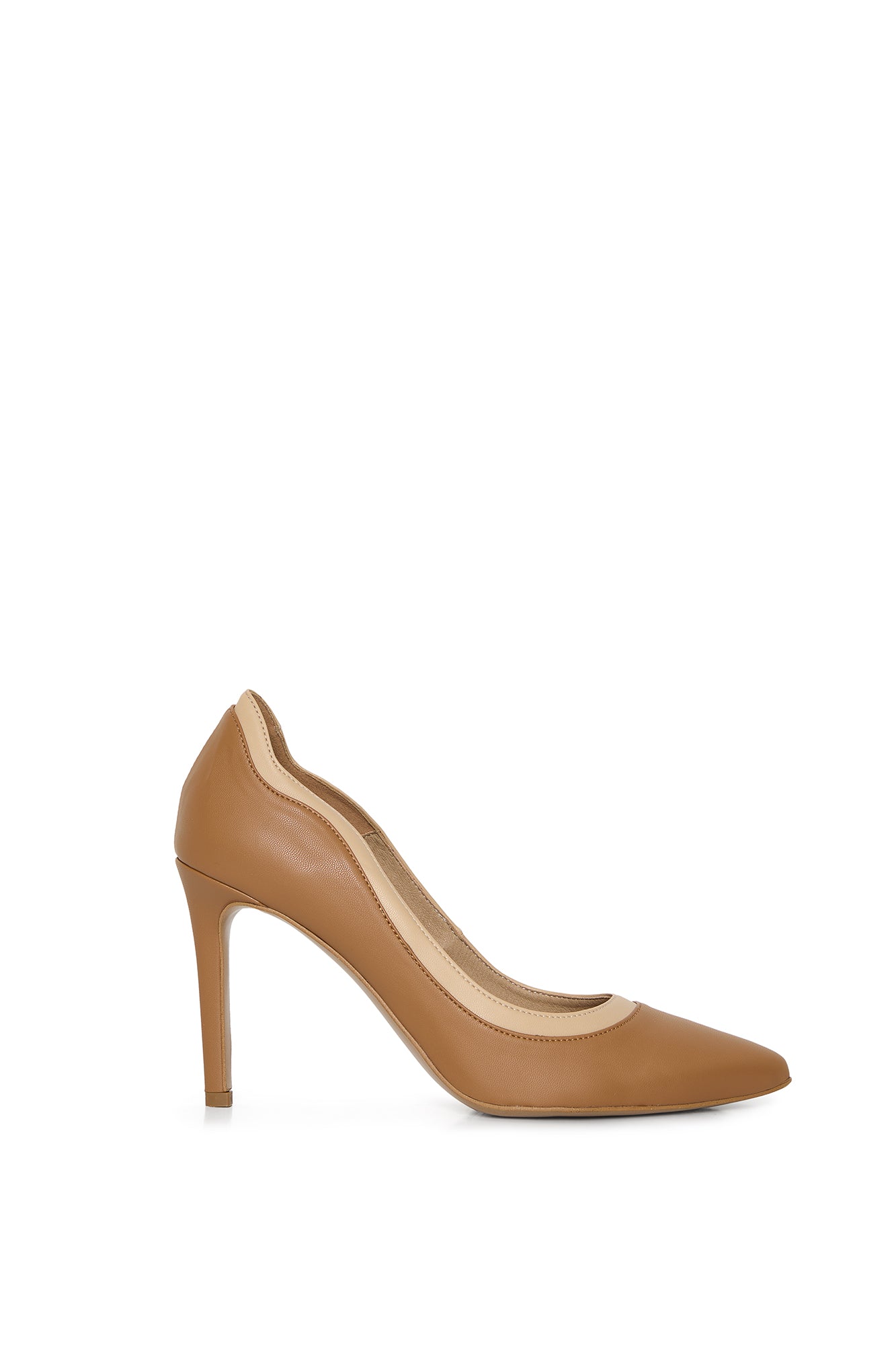 IVO #2 Caramel & Almond | Vegan Heels from Mushroom Leather