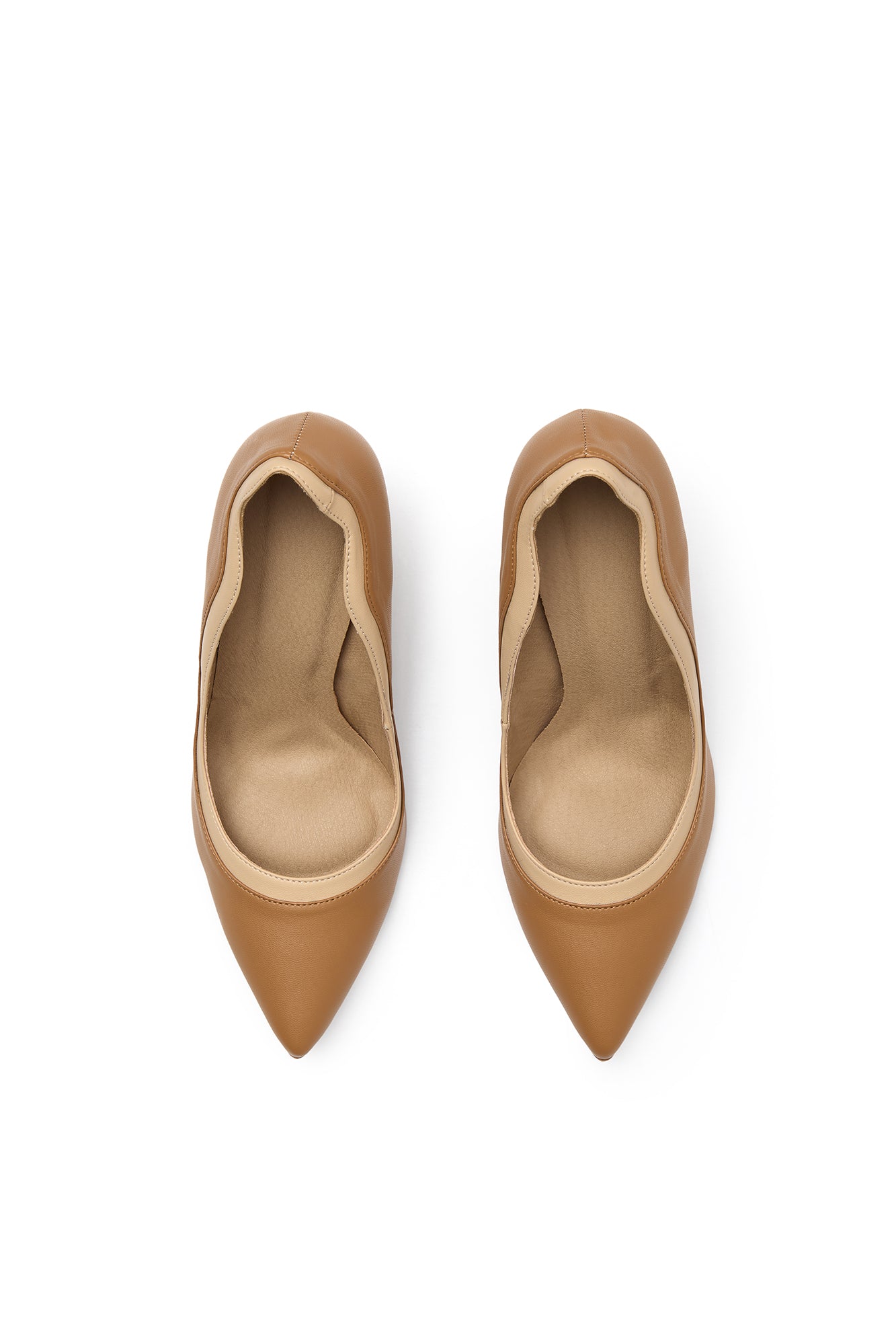 IVO #2 Caramel & Almond | Vegan Heels from Mushroom Leather
