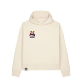 NEW WORLD GUARDIANS Kobold Guardians unisex organic cotton hoodie in natural – front view