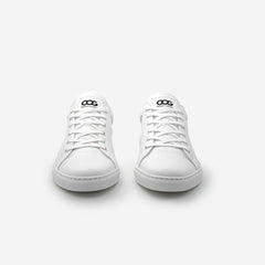 Sneakers baskets basses végan et écologique blanc noir - Winton Cog