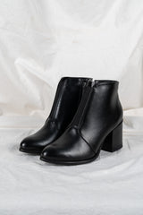 HANA plant-based ankle boots: black