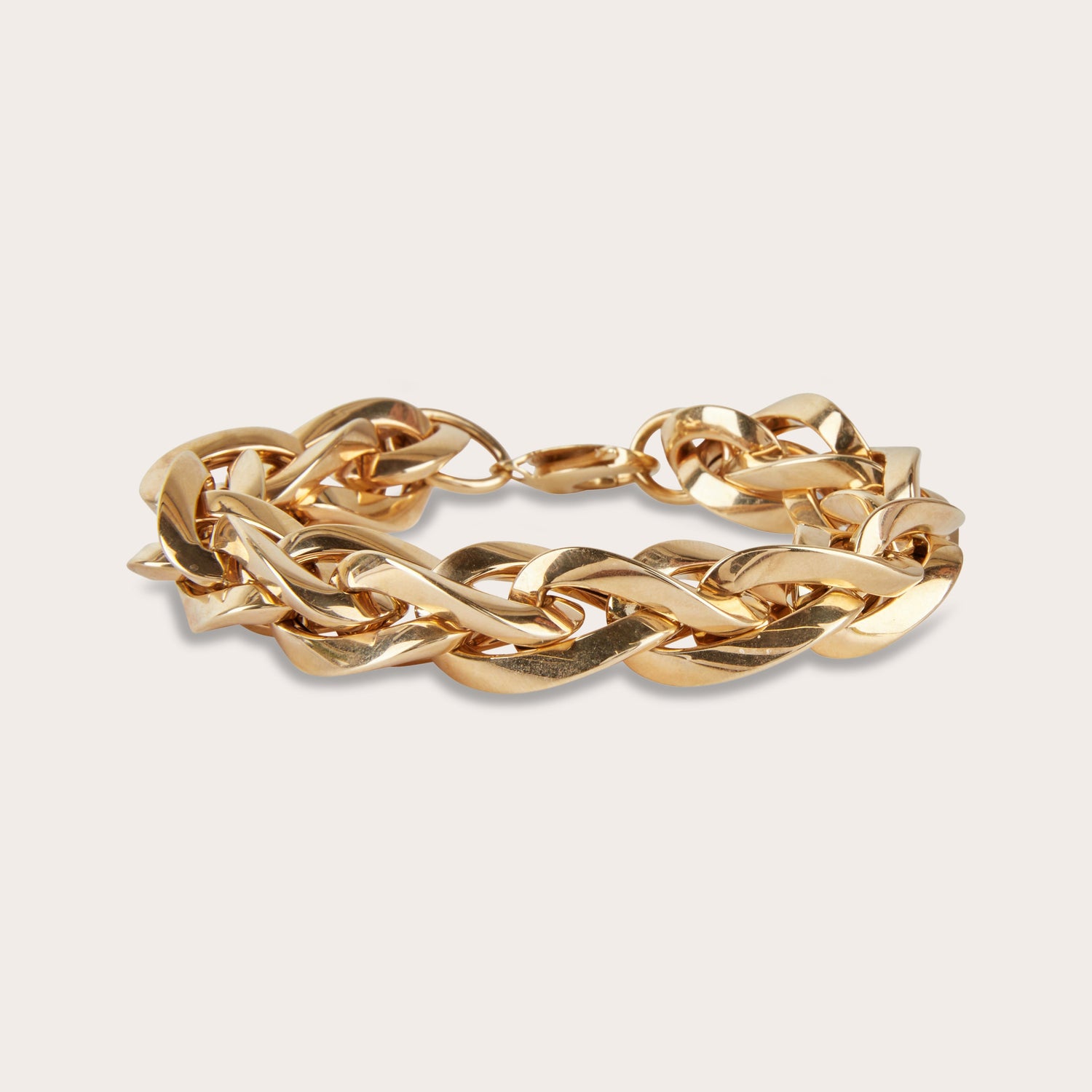 Bold bracelet 14 Karat Gold