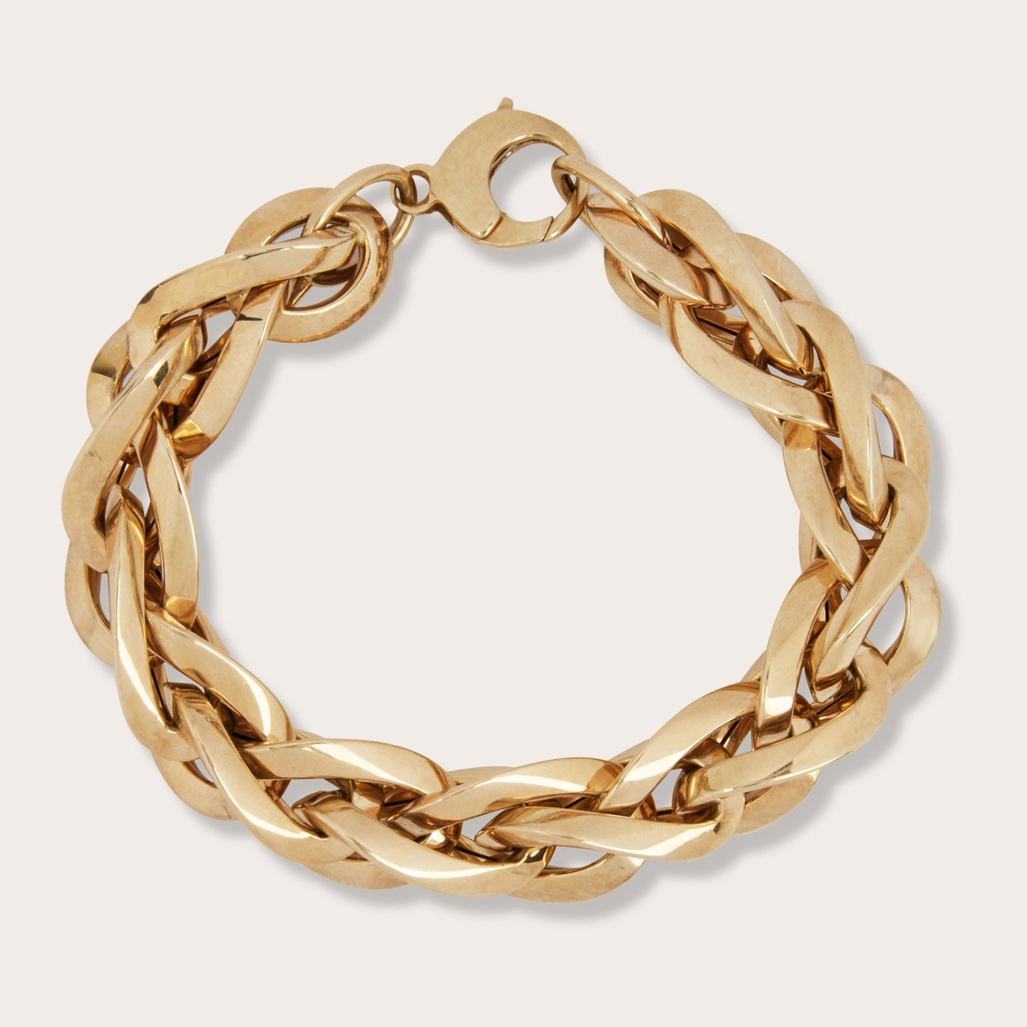 Bold bracelet 14 Karat Gold