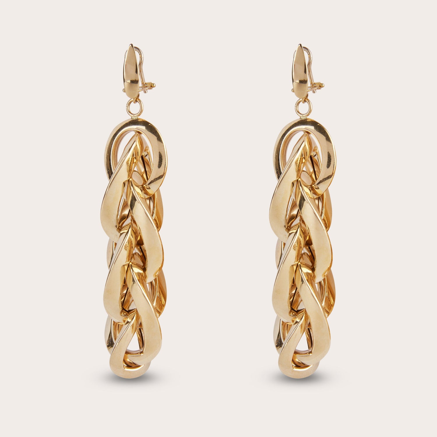 Bold earrings 14 Karat Gold