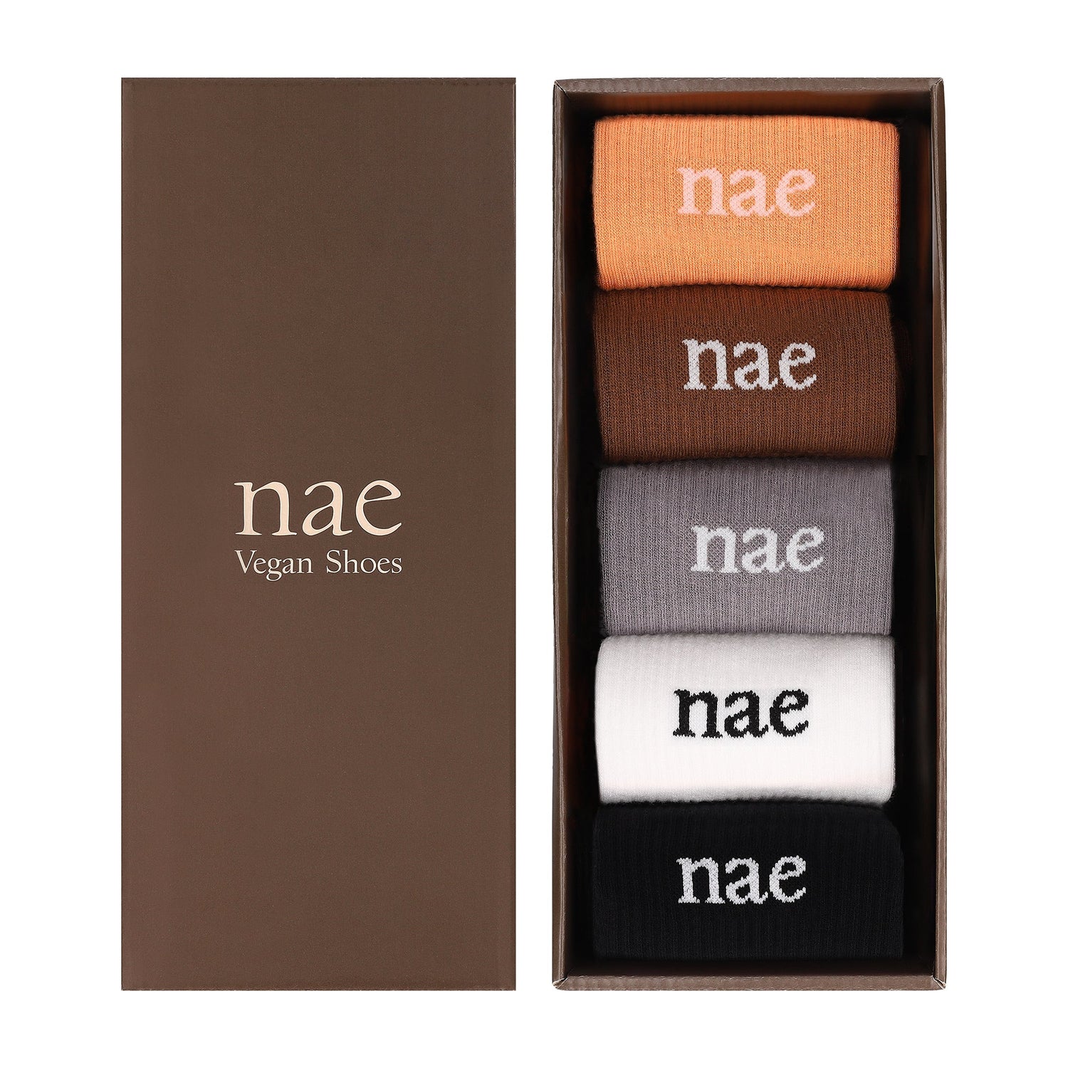 Animal Friendly vegane Socken 5 Paar Box Frauen Accessoires Größe M Elastisch