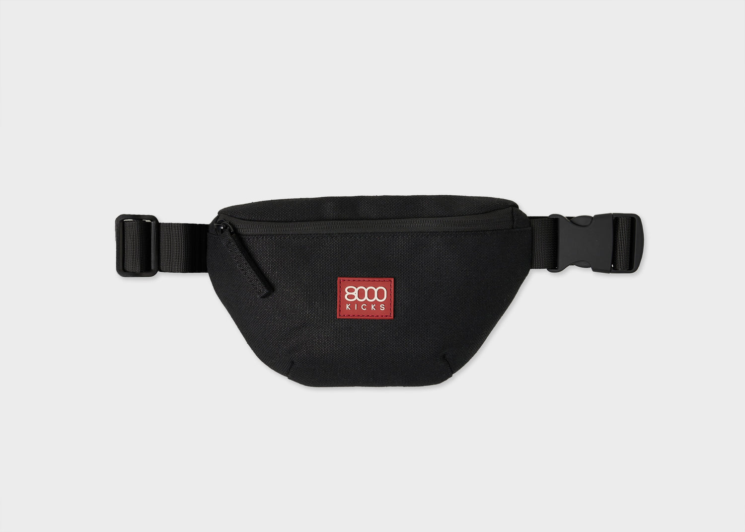 Sustainable Hemp Fanny Pack / Crossbody Bag in Beige & Black
