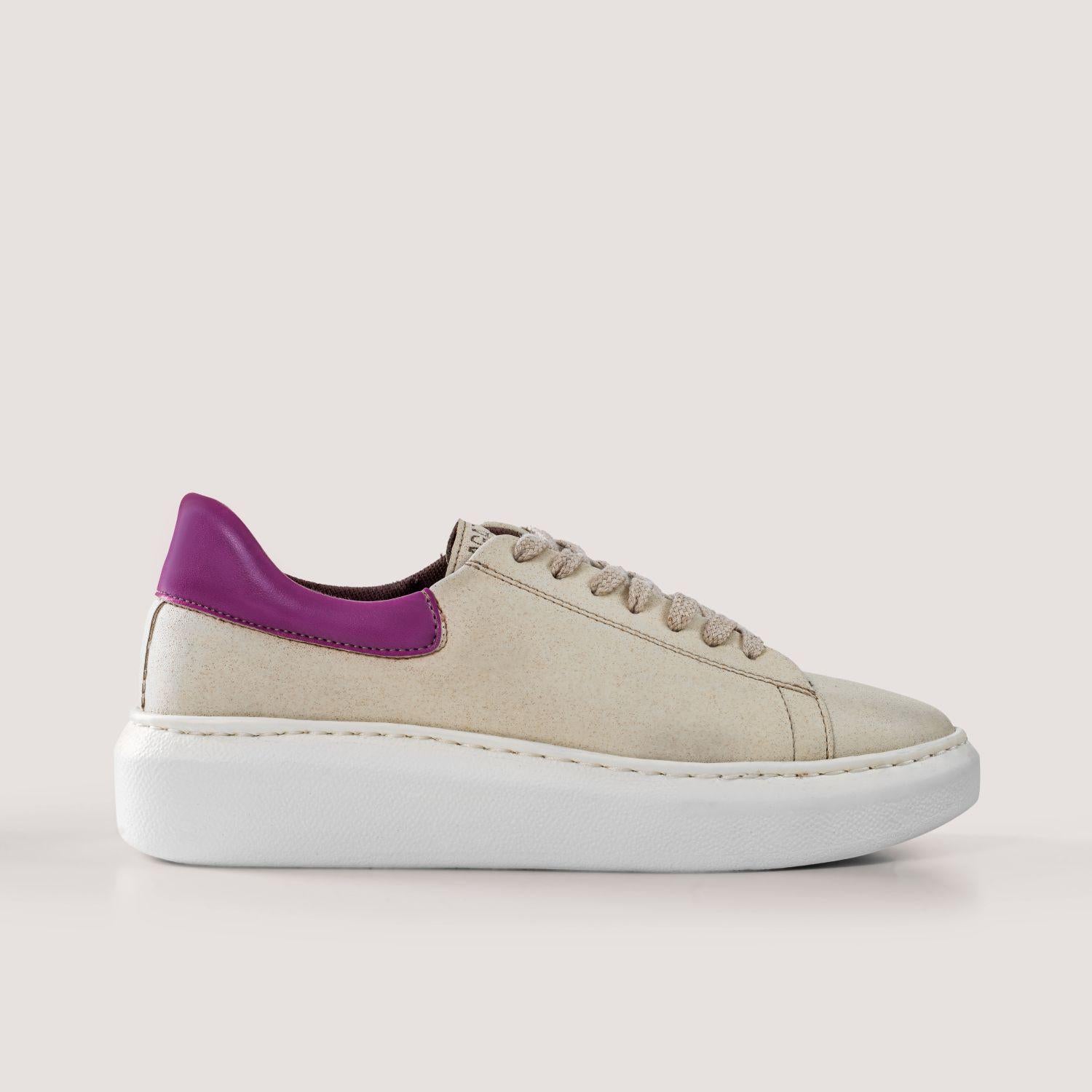 EMMA - apple & corn sneakers - fucsia