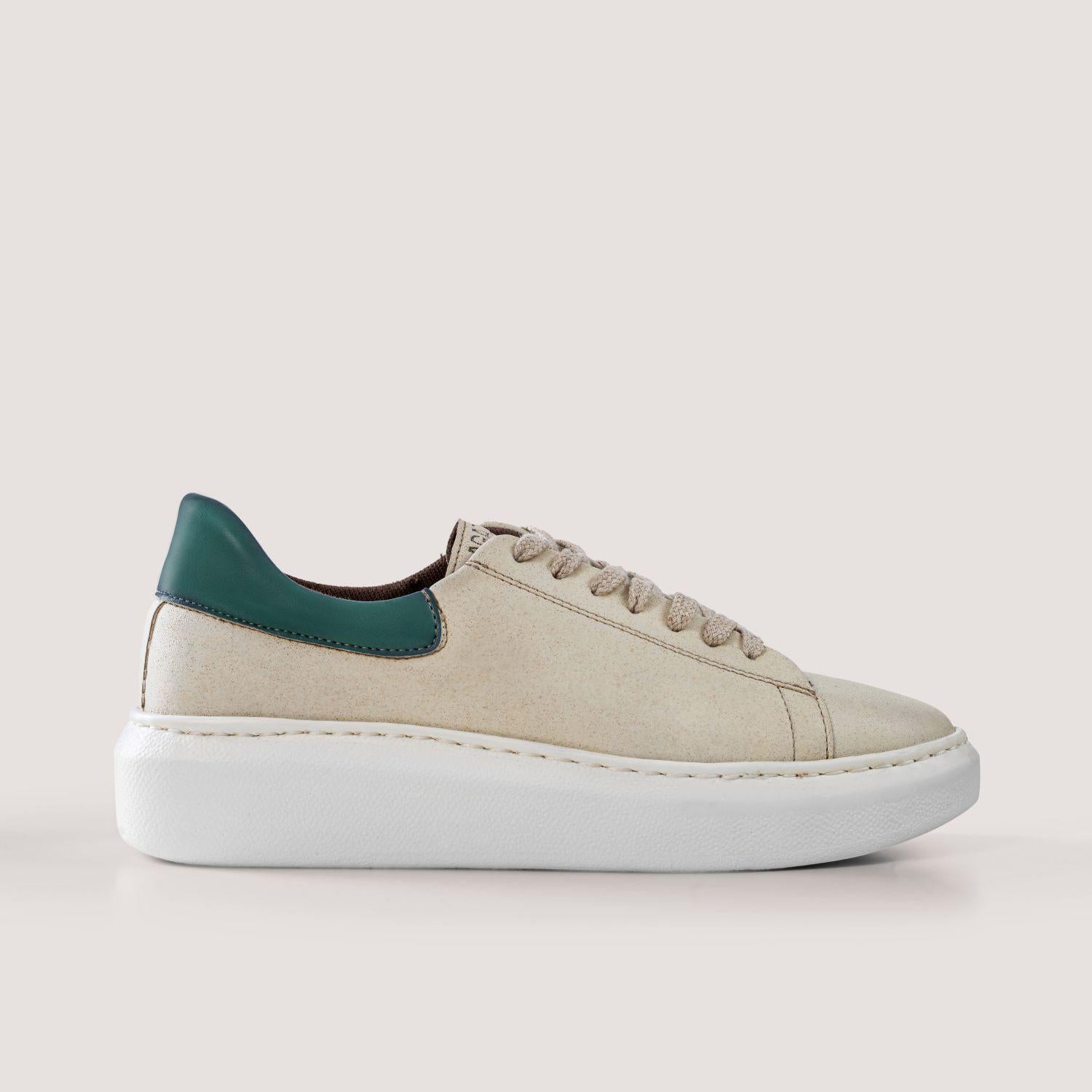 EMMA - apple & corn sneakers - turquoise