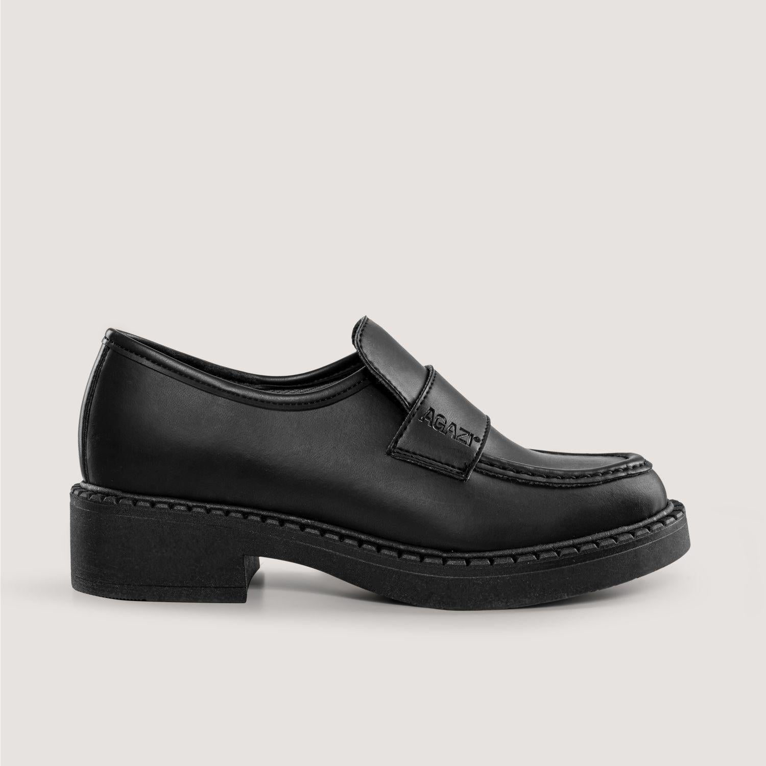 DIANE Vegan 3 in 1 Apple-Leather Loafers in Black
