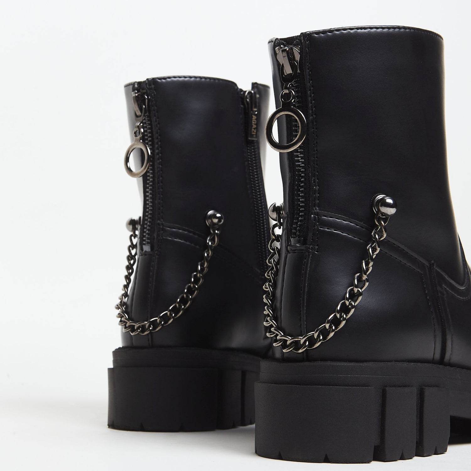 KAMA 2 in 1 Schwarze Vegane Boots