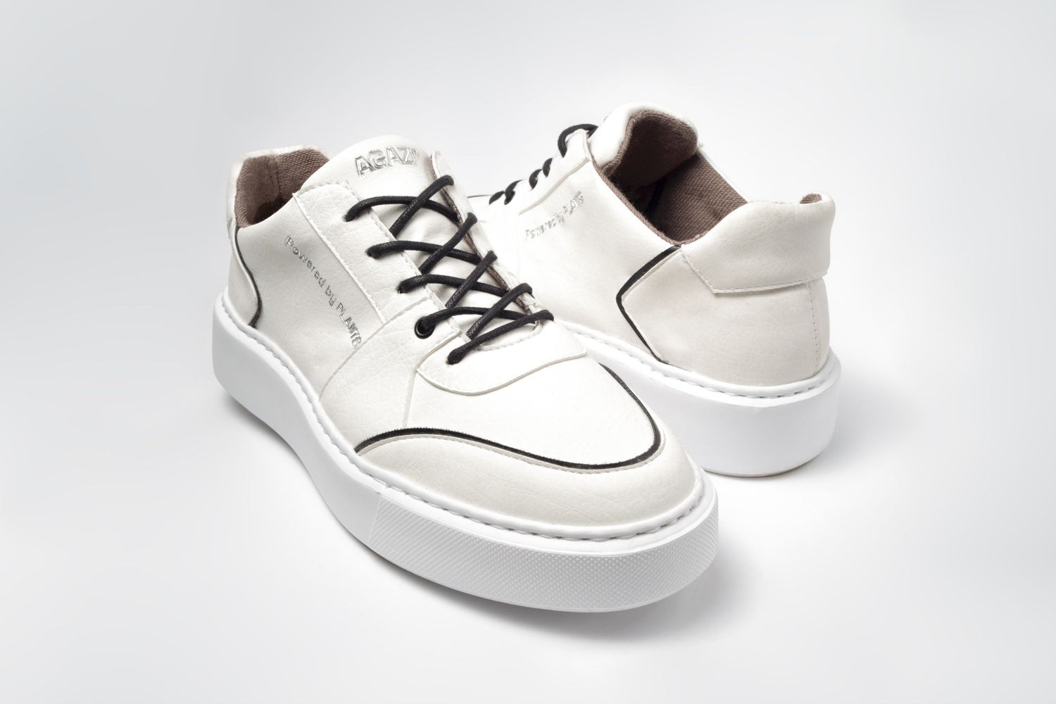 EMI low plant-based sneakers: off-white