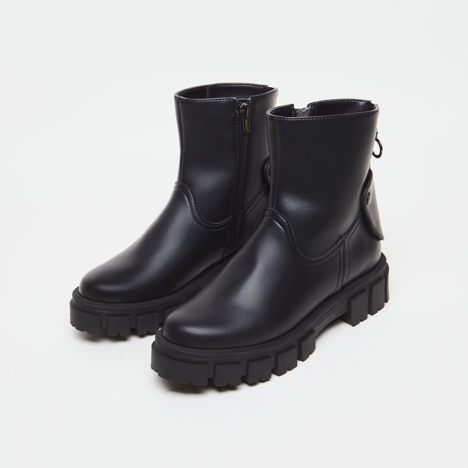 KAMA 2 in 1 Schwarze Vegane Boots