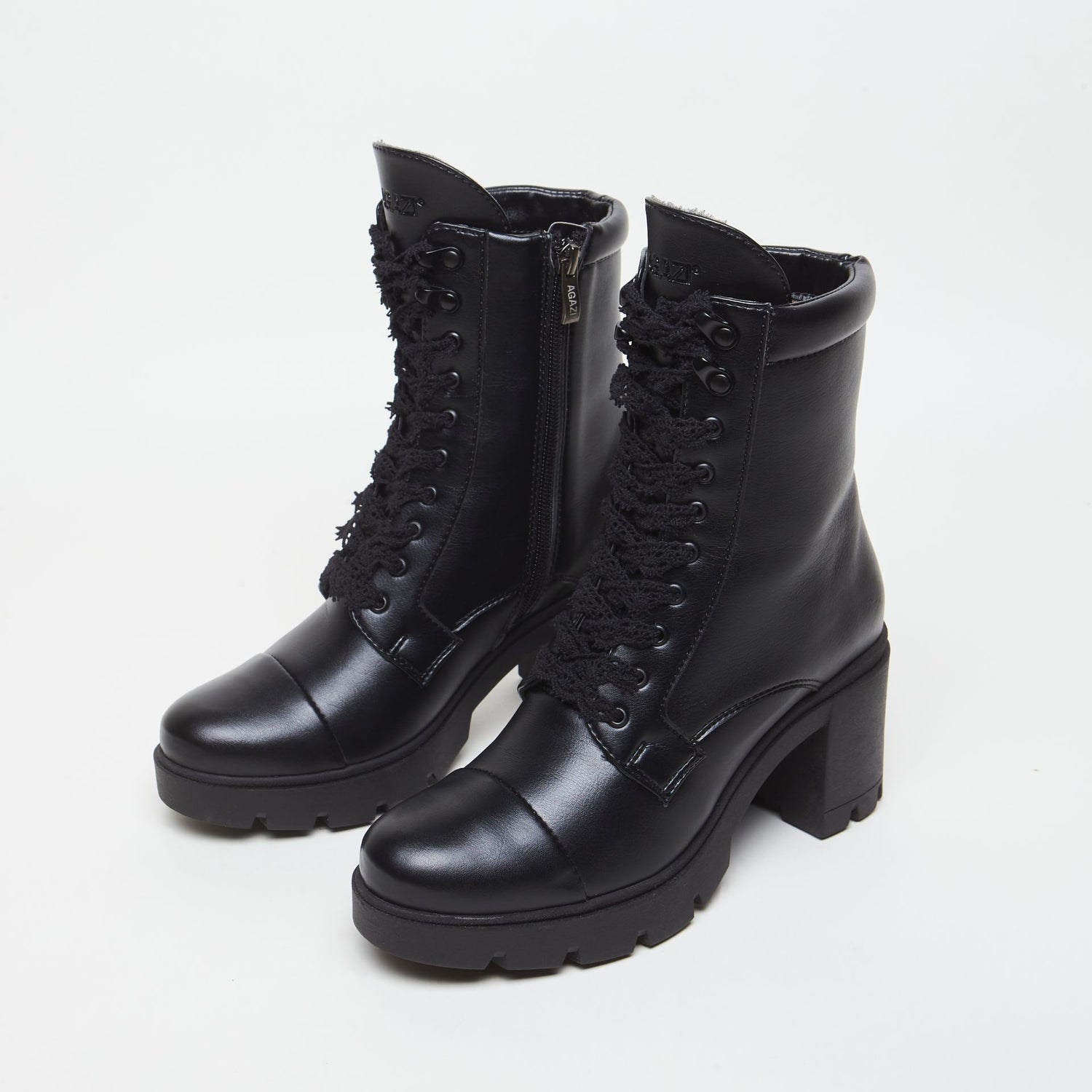 AGA - plant-based boots - black