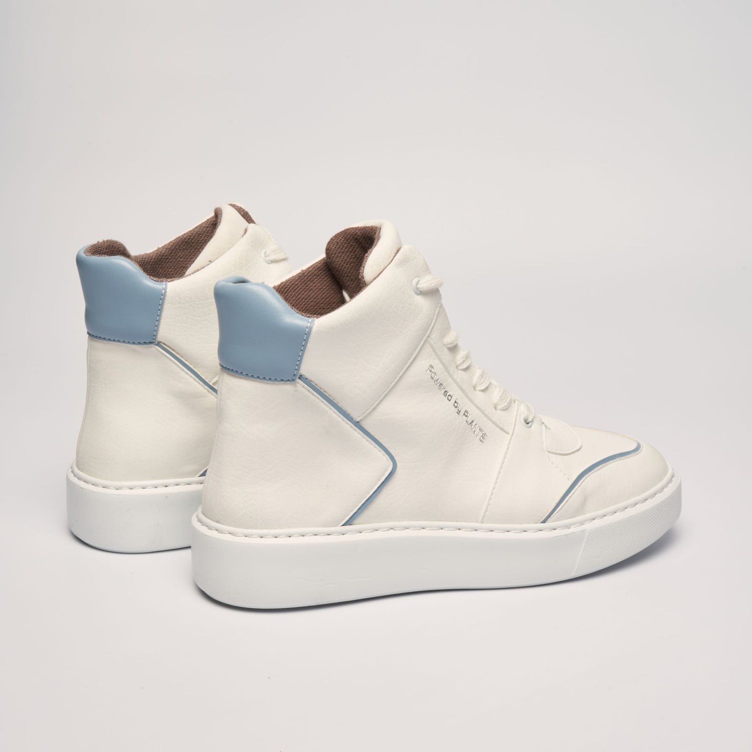 EMI plant-based sneakers – white&blue