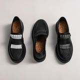 DIANE Vegan 3 in 1 Apple-Leather Loafers in Black
