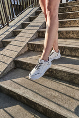 EMI low plant-based sneakers: off-white