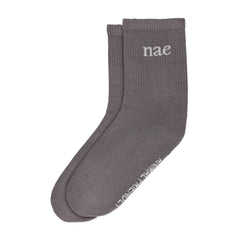 grey socks vegan cruelty-free accessories size M and L elastic