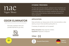 Vegan Care spray for shoes sustainable Odor Eliminator long-lasting freshness | NAE
