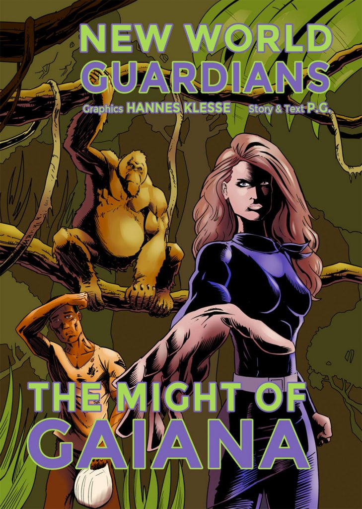 New World Guardians Comic - Cover